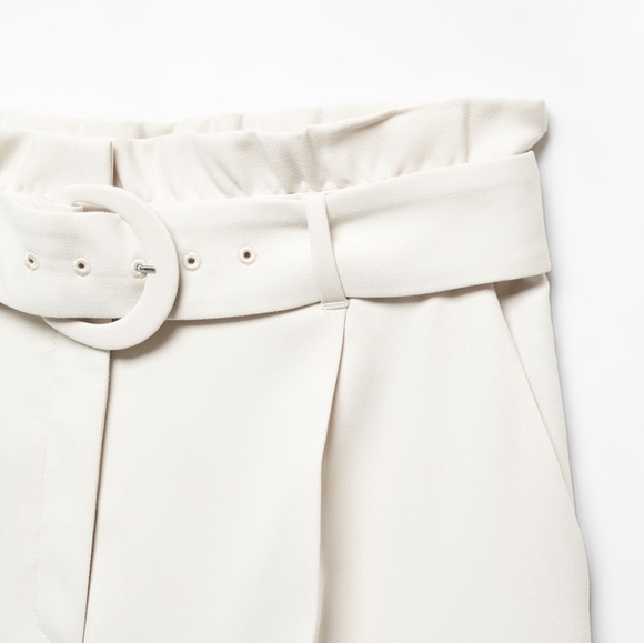 🌹MANGO Belted pants - Picture 2 of 5